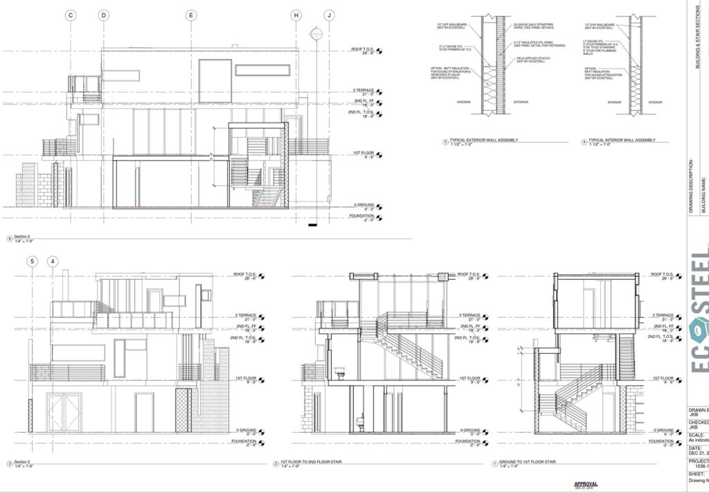 Custom Modern Prefab Beach Home - Ecosteel - Iconic Steel Building 