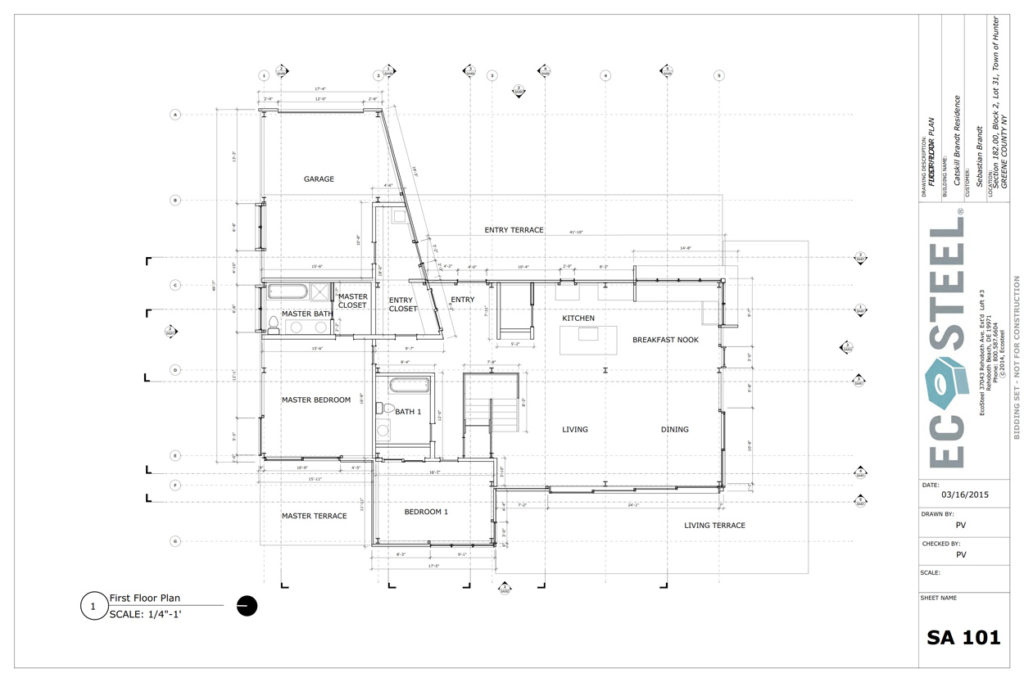 Custom Modern Steel Home Hunter Mountain House