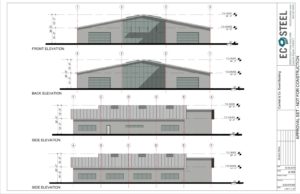 Luxury Event Center | Prefab Modern Steel & Glass Building