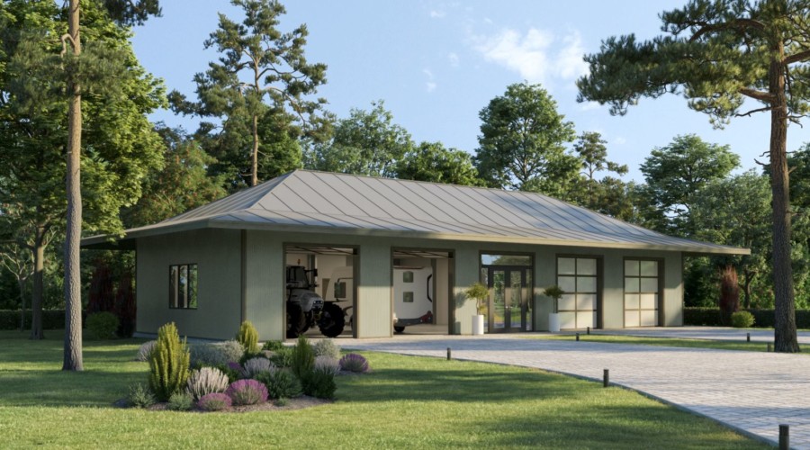 EcoSteel provide metal house and commercial building kits