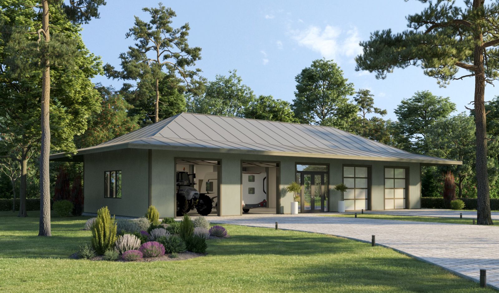 EcoSteel provide metal house and commercial building kits