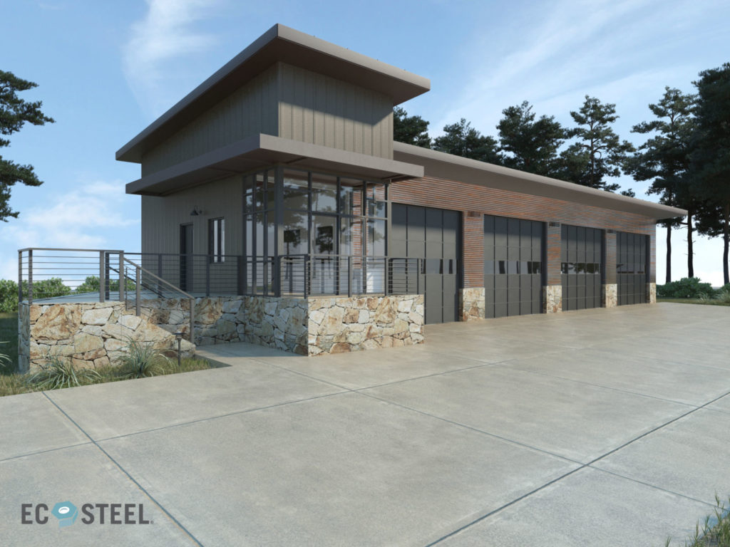 Building Auto Designs Custom Autobarn Collection - EcoSteel - Iconic Steel Building Systems ...