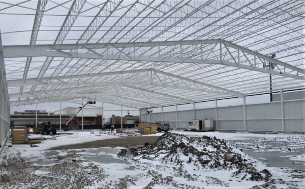2. Steel Frame Installation